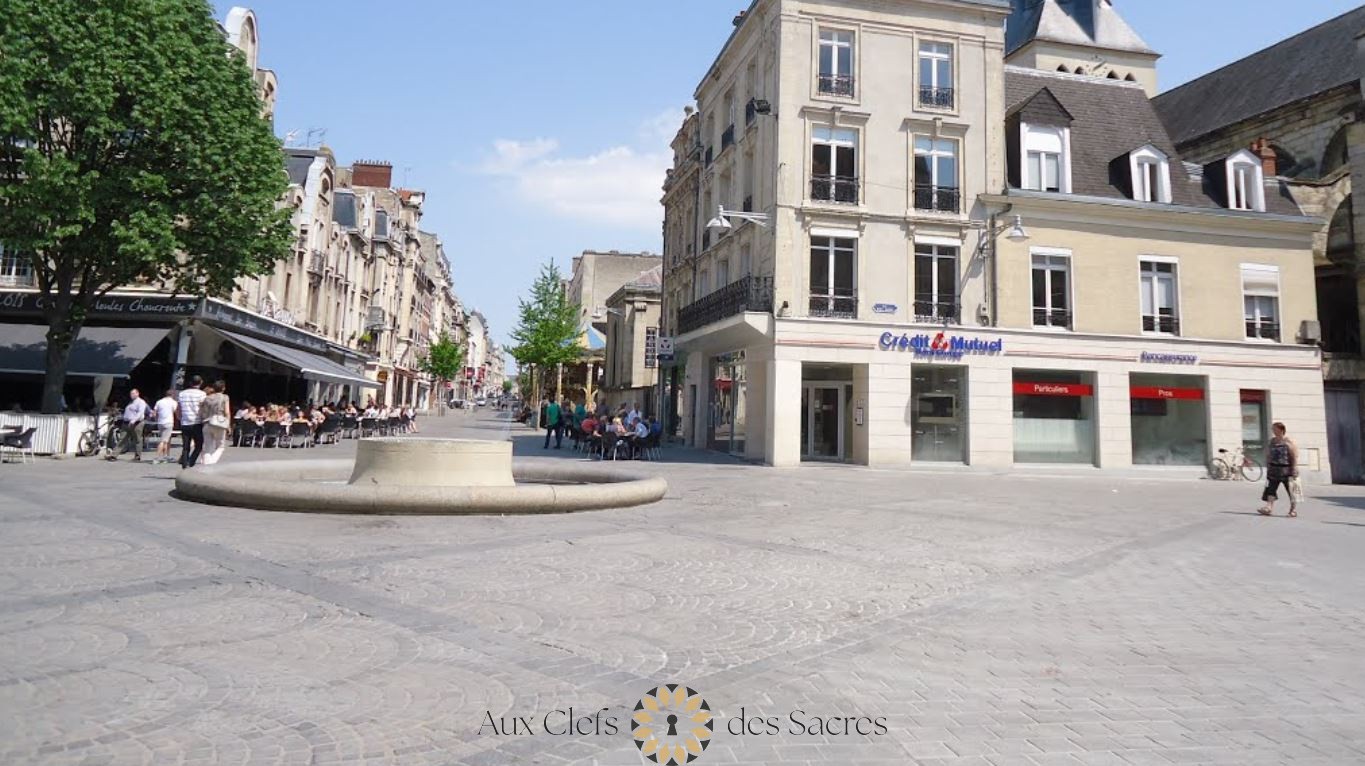 Location meublée appartement T2 Reims Hypercentre — photo 6