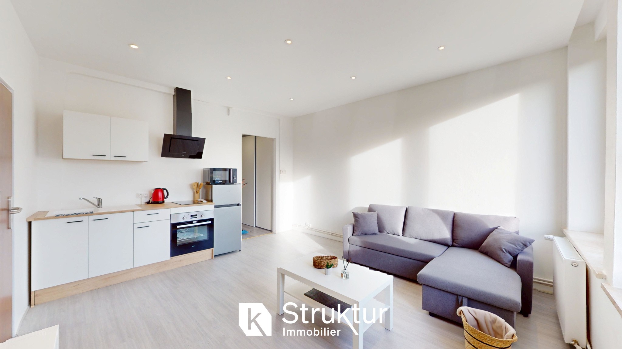 APPARTEMENT F2 RENOVE MEUBLE EN REZ DE CHAUSSEE — photo 4