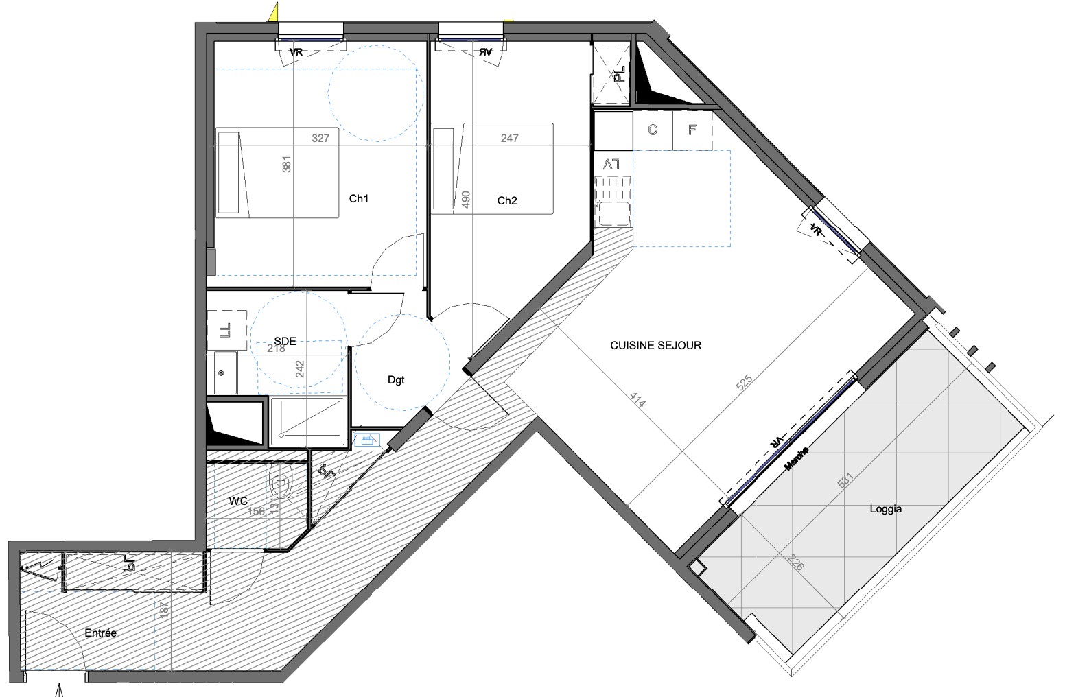 Appartement T3 Montpellier — photo 3