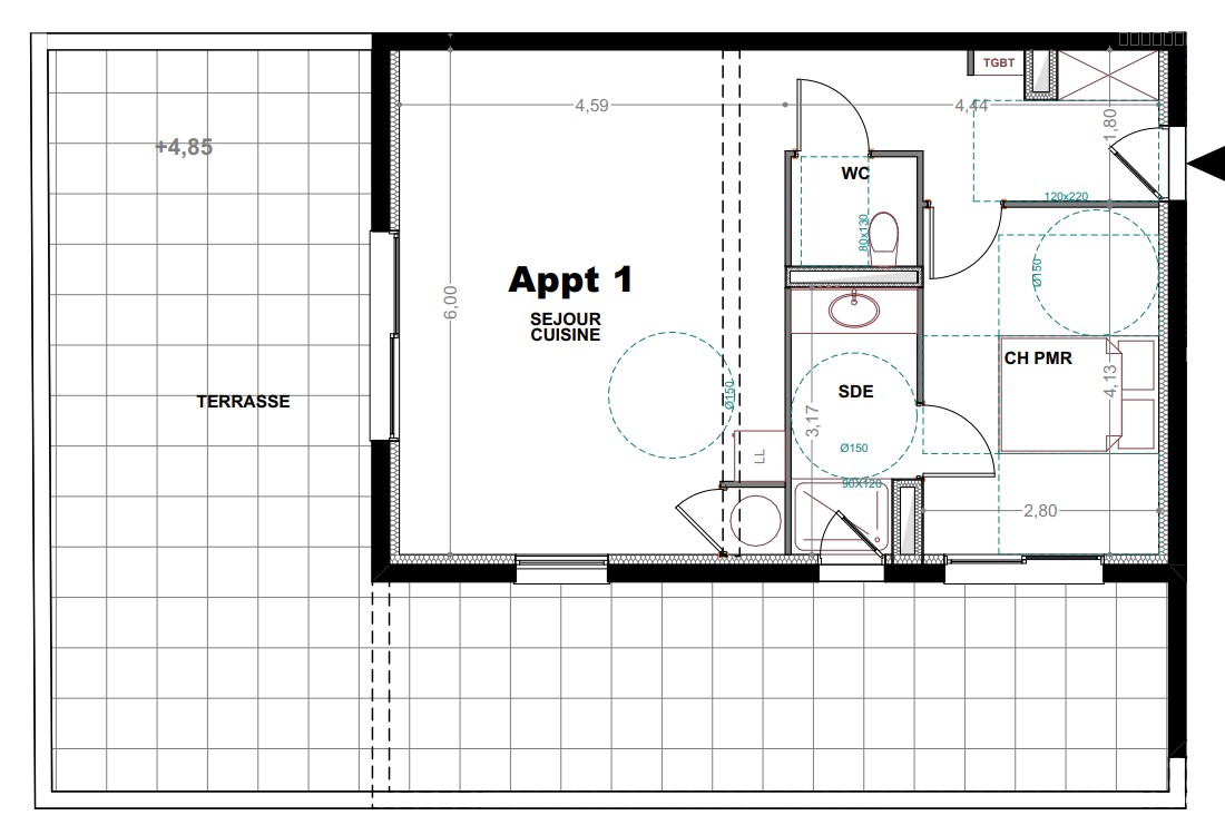 Appartement T2 - Palavas — photo 5