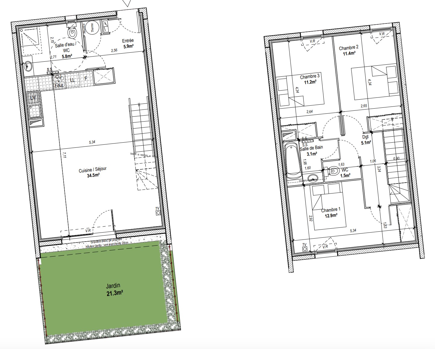 Maison Marguerittes - T4 — photo 3