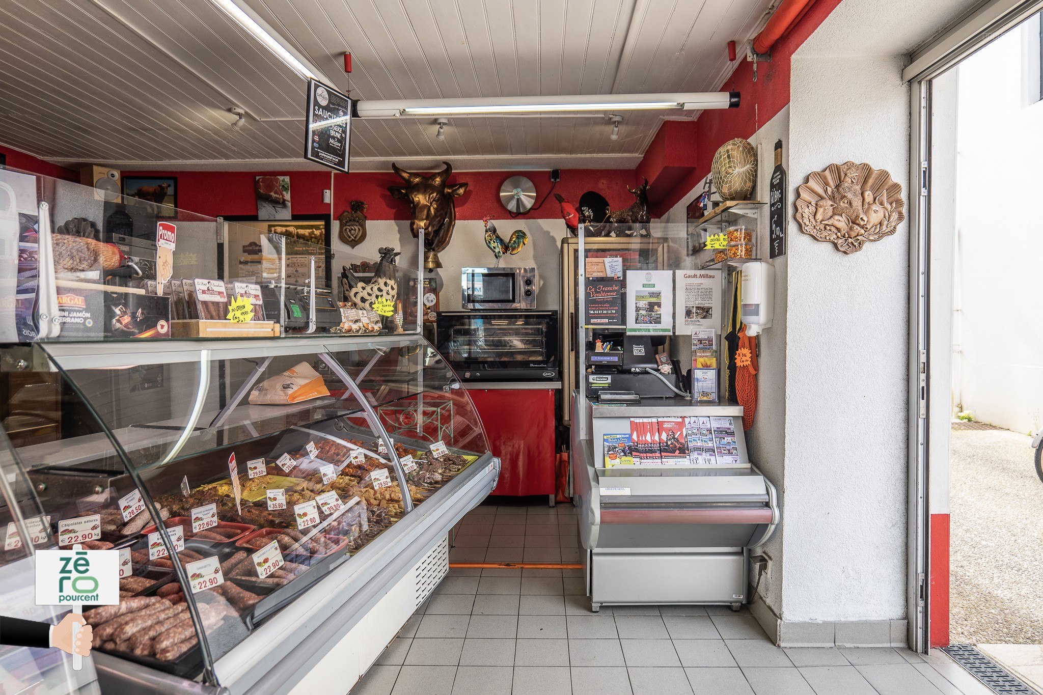Fonds de commerce Boucherie Charcuterie Traiteur Rôtisserie   Emplacement no1   La Tranche-sur-Mer (Vendée) — photo 3