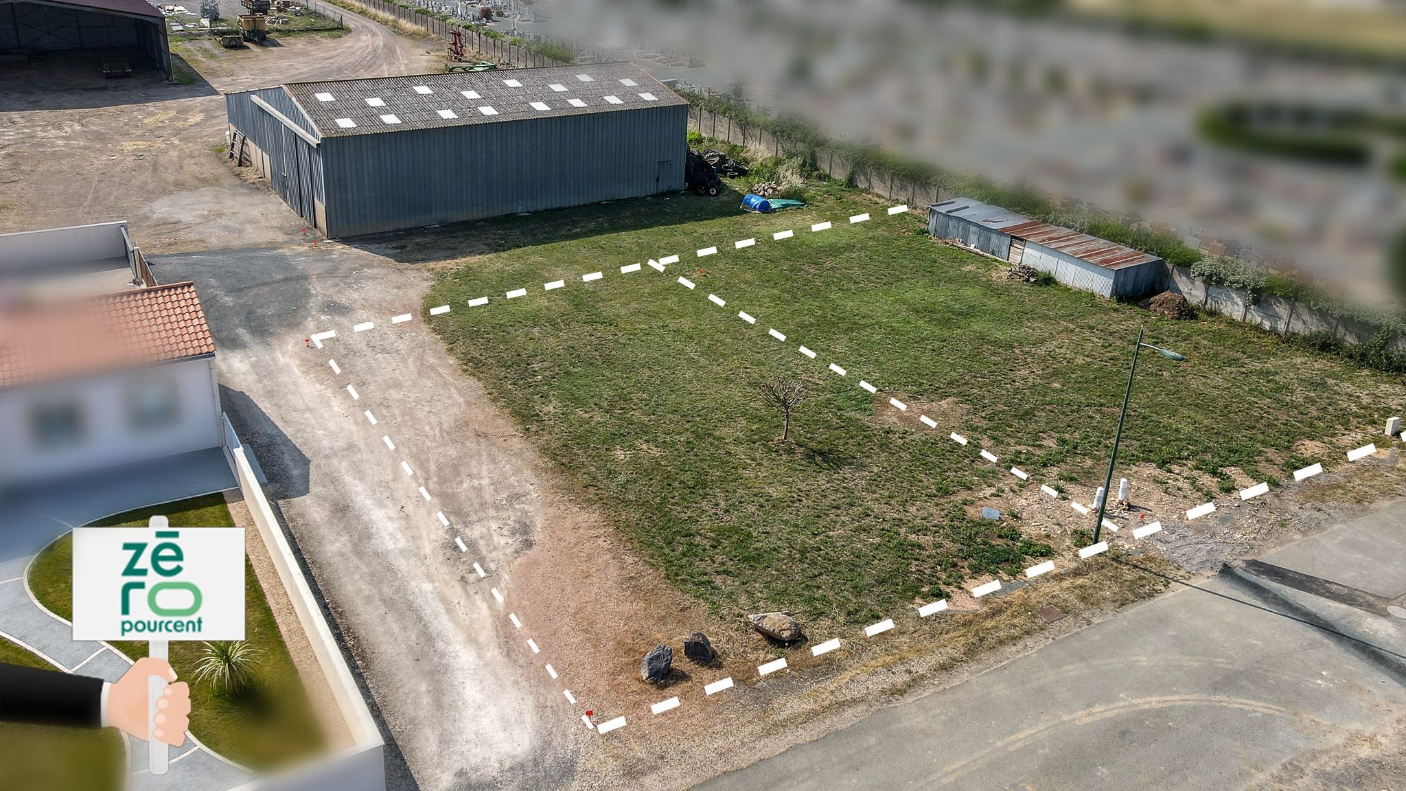 terrain viabilisé à deux de pas du centre ville — photo 3