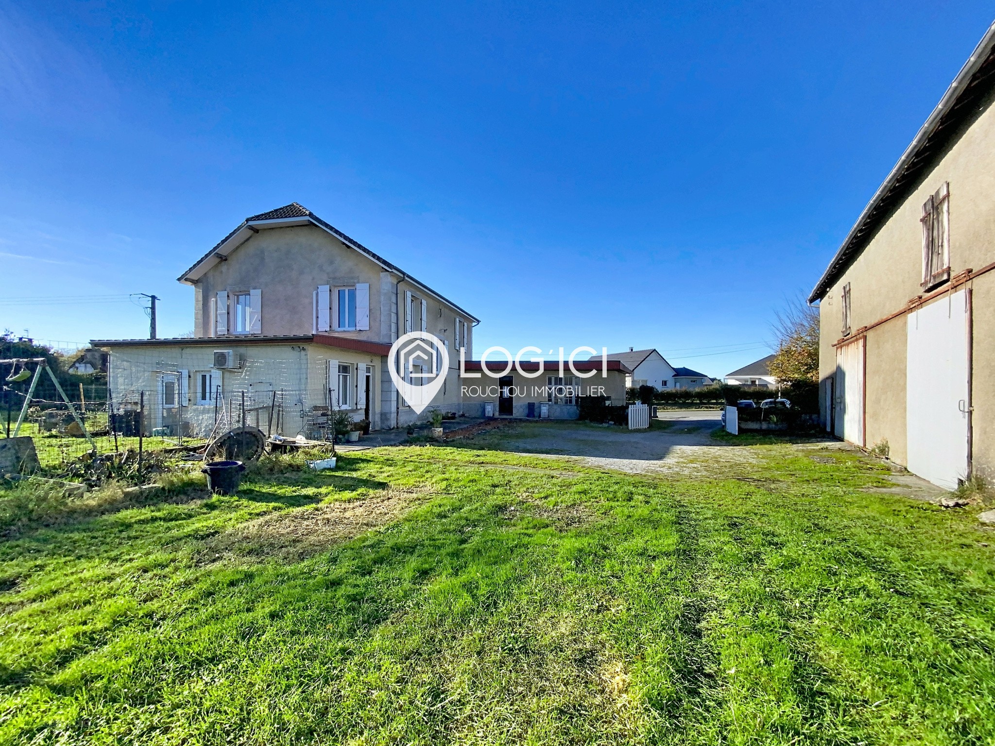 2 maisons mitoyennes + grange + annexe à  Caubios-Loos — photo 6