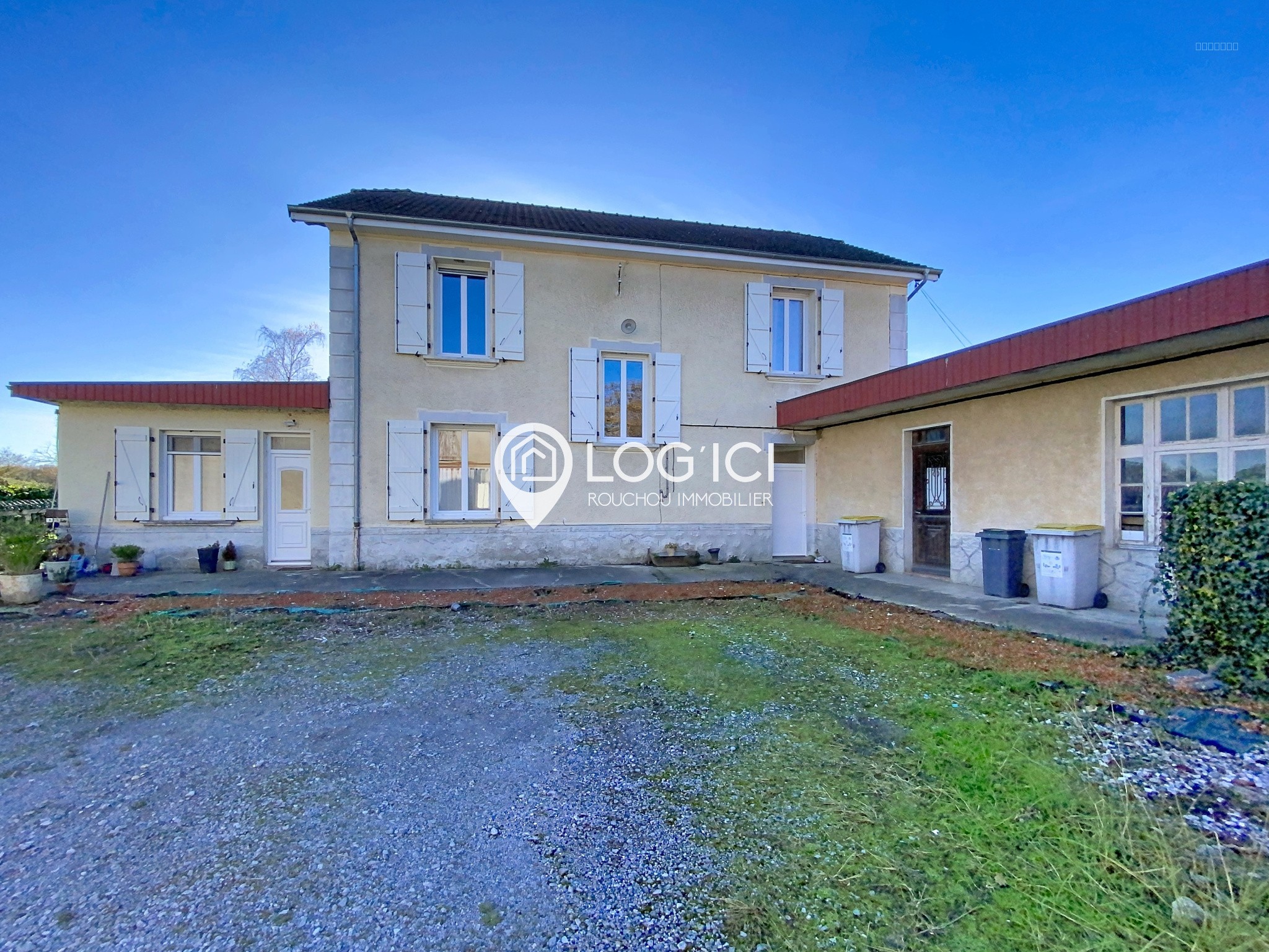 2 maisons mitoyennes + grange + annexe à  Caubios-Loos — photo 5