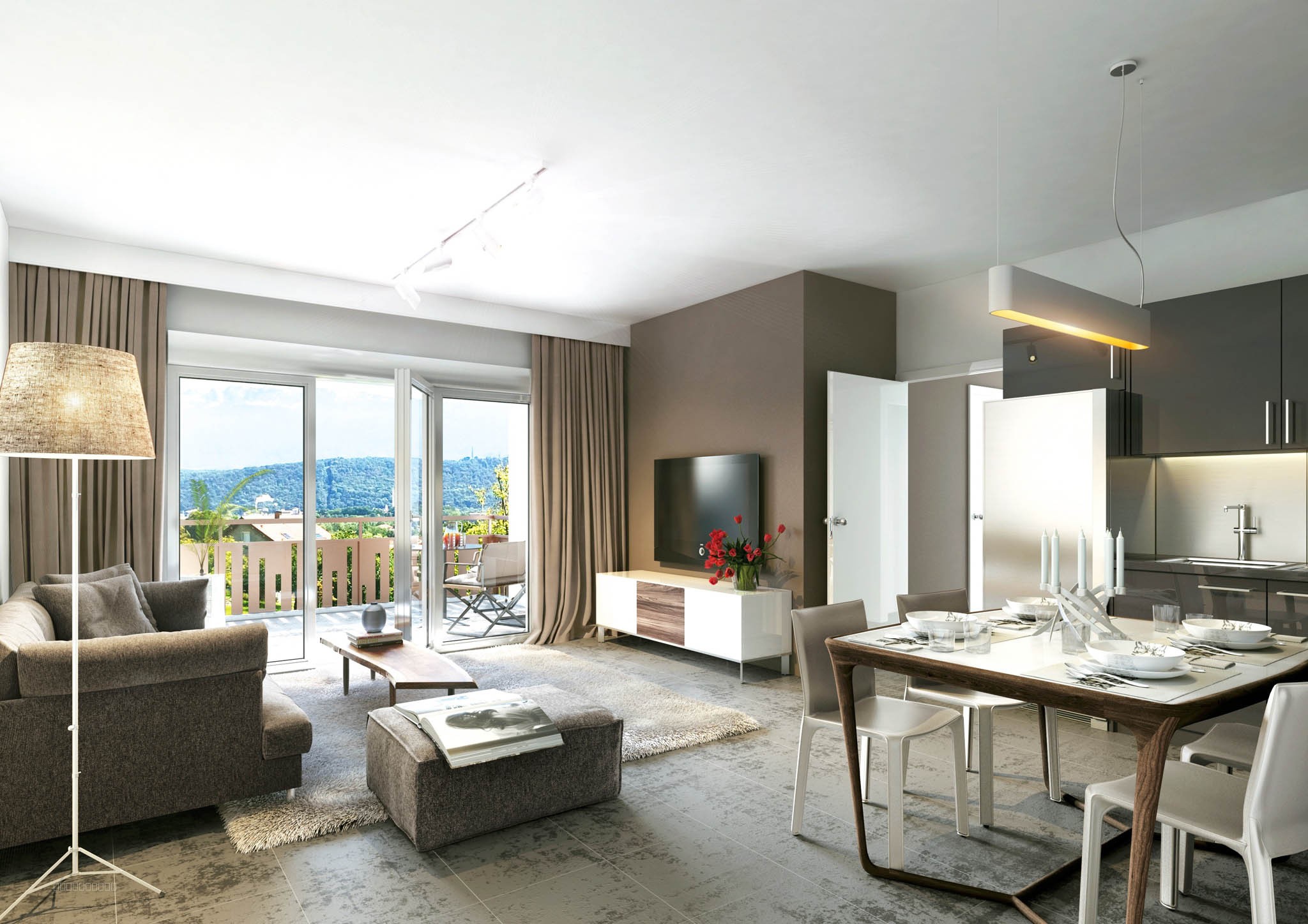 APPARTEMENT T4 90 M2  - TERRASSE 26 M2 - VITROLLES — photo 2