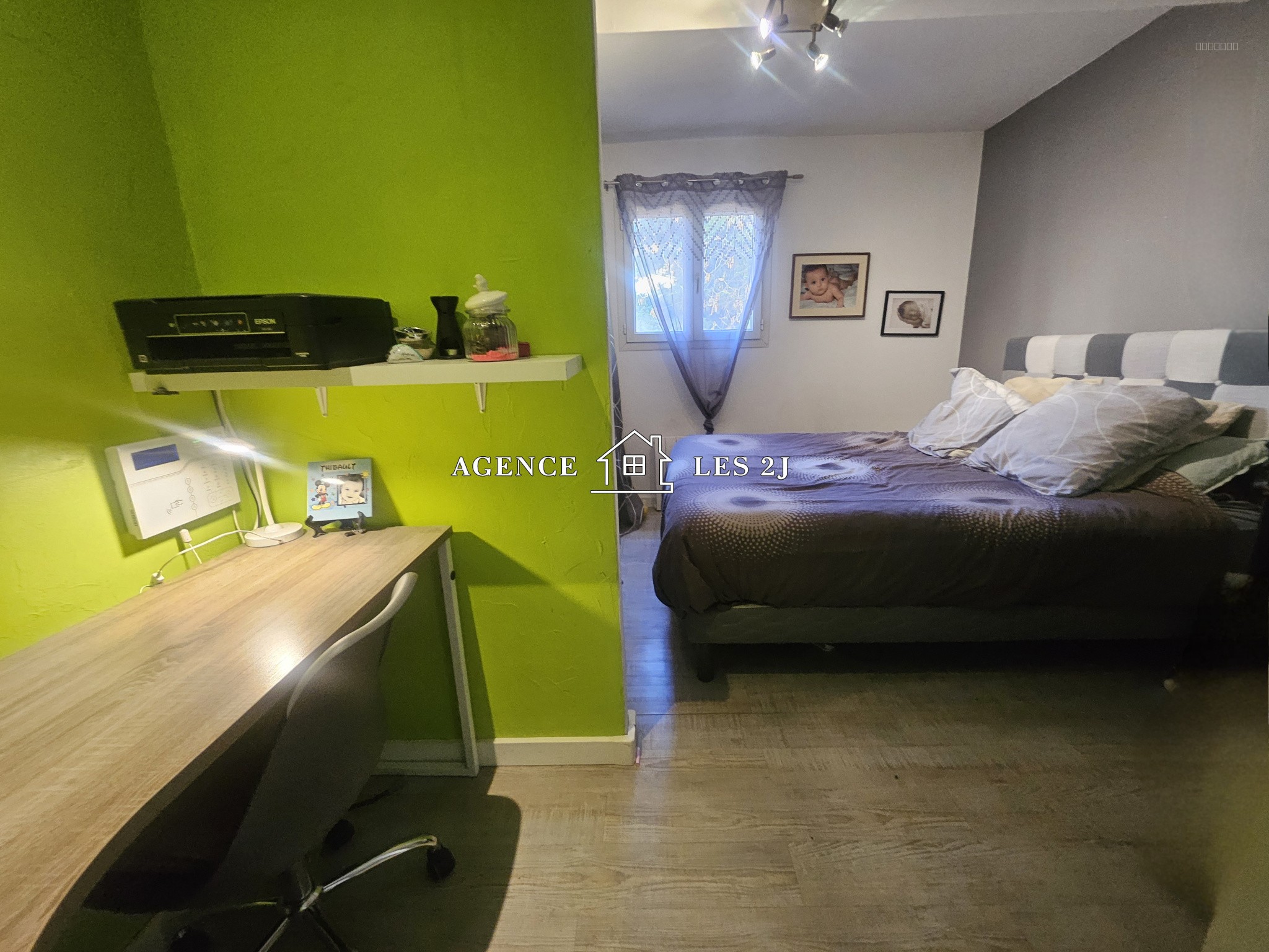 T4 en duplex avec jardin et garage - 13011 LA POMME — photo 7