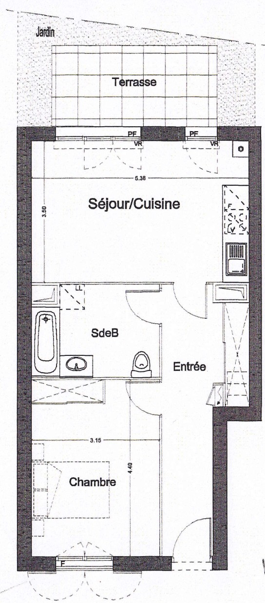 Appartement T2 récent, calme et lumineux — photo 8
