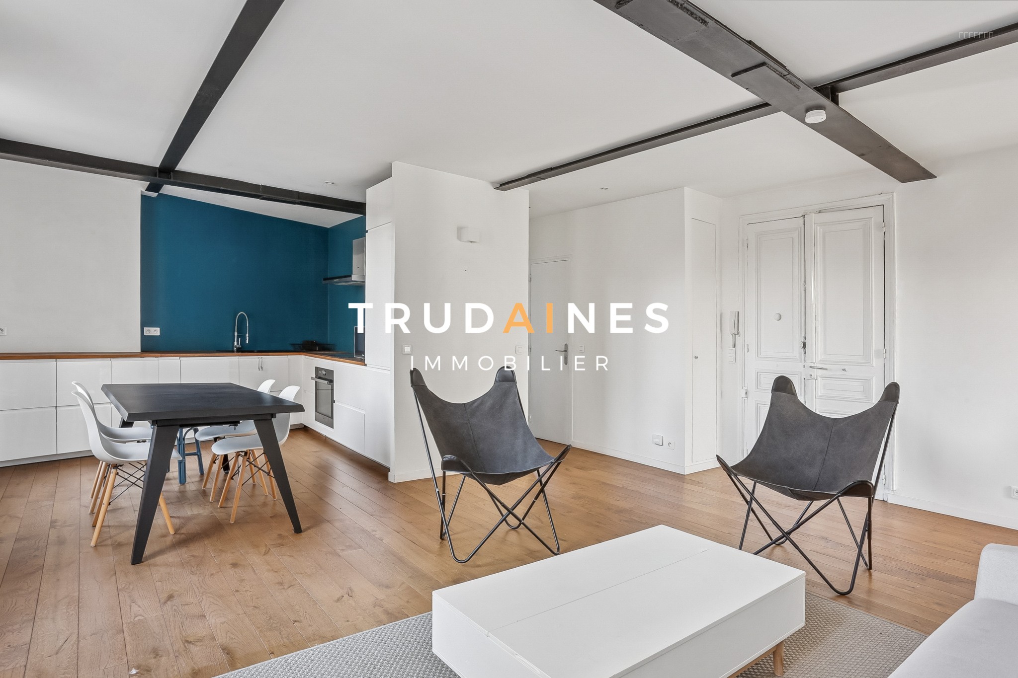 Appartement rénové à Puteaux l'Eglise centre avec balcon, — photo 7