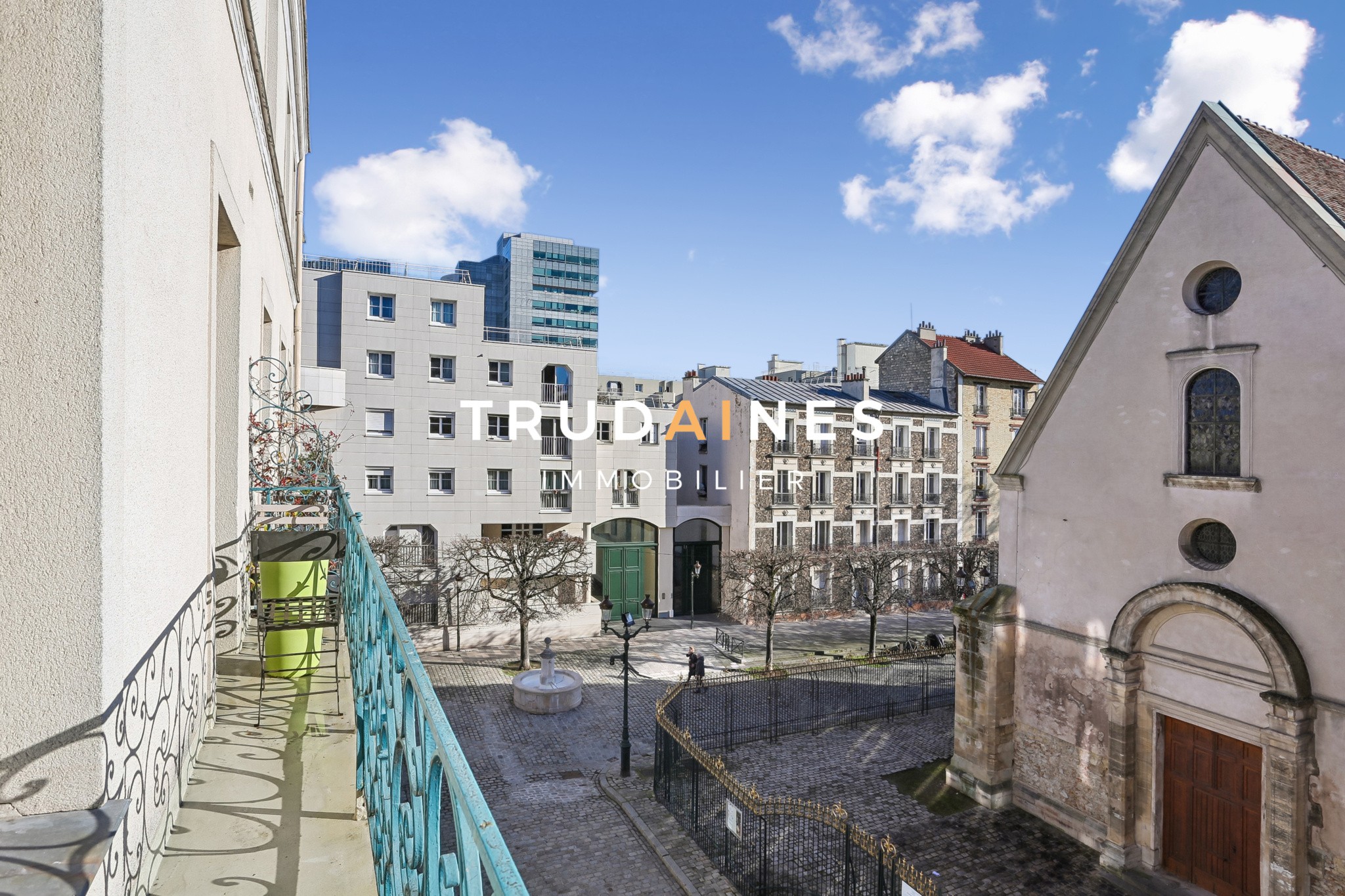 Appartement rénové à Puteaux l'Eglise centre avec balcon, — photo 13