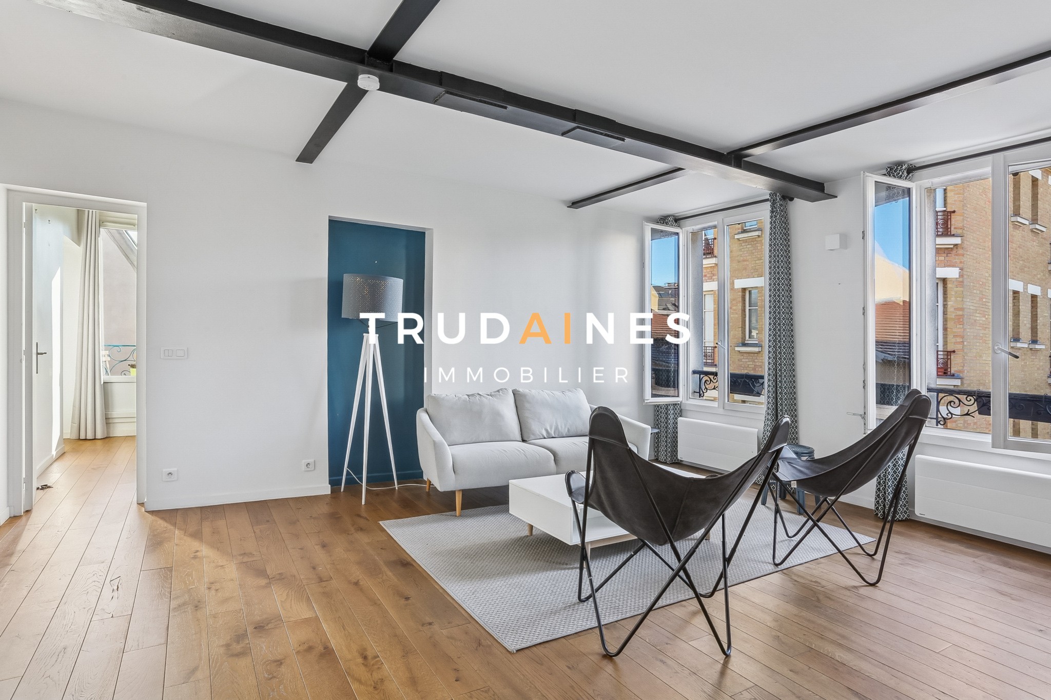 Appartement rénové à Puteaux l'Eglise centre avec balcon, — photo 6