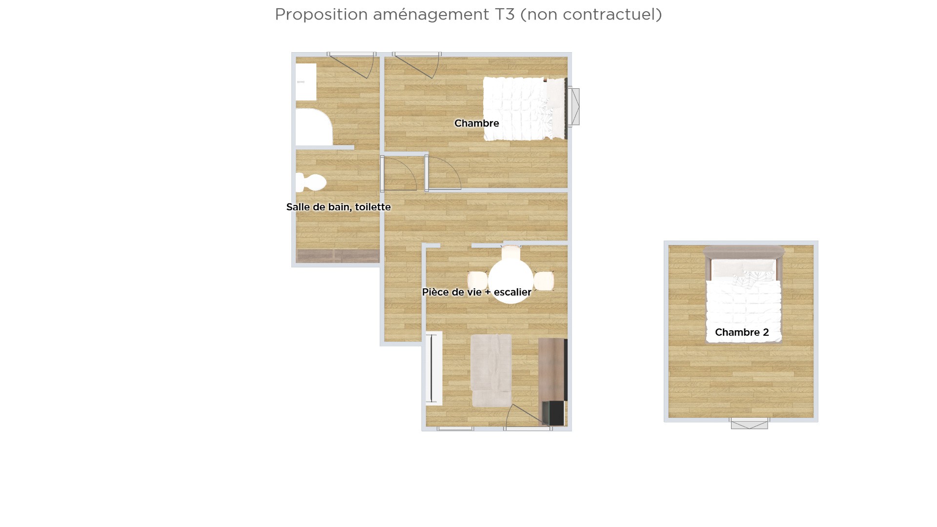 T2 POSSIBILITE T3 VENTE | Cran-Gevrier (74960) | Proche CHORUS — photo 6
