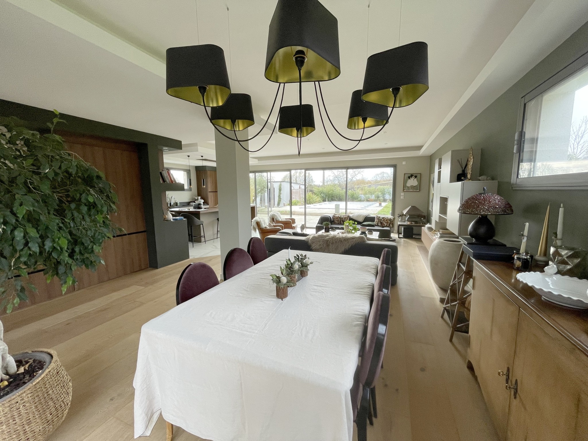 Maison contemporaine sur la commune de Trangé — photo 4