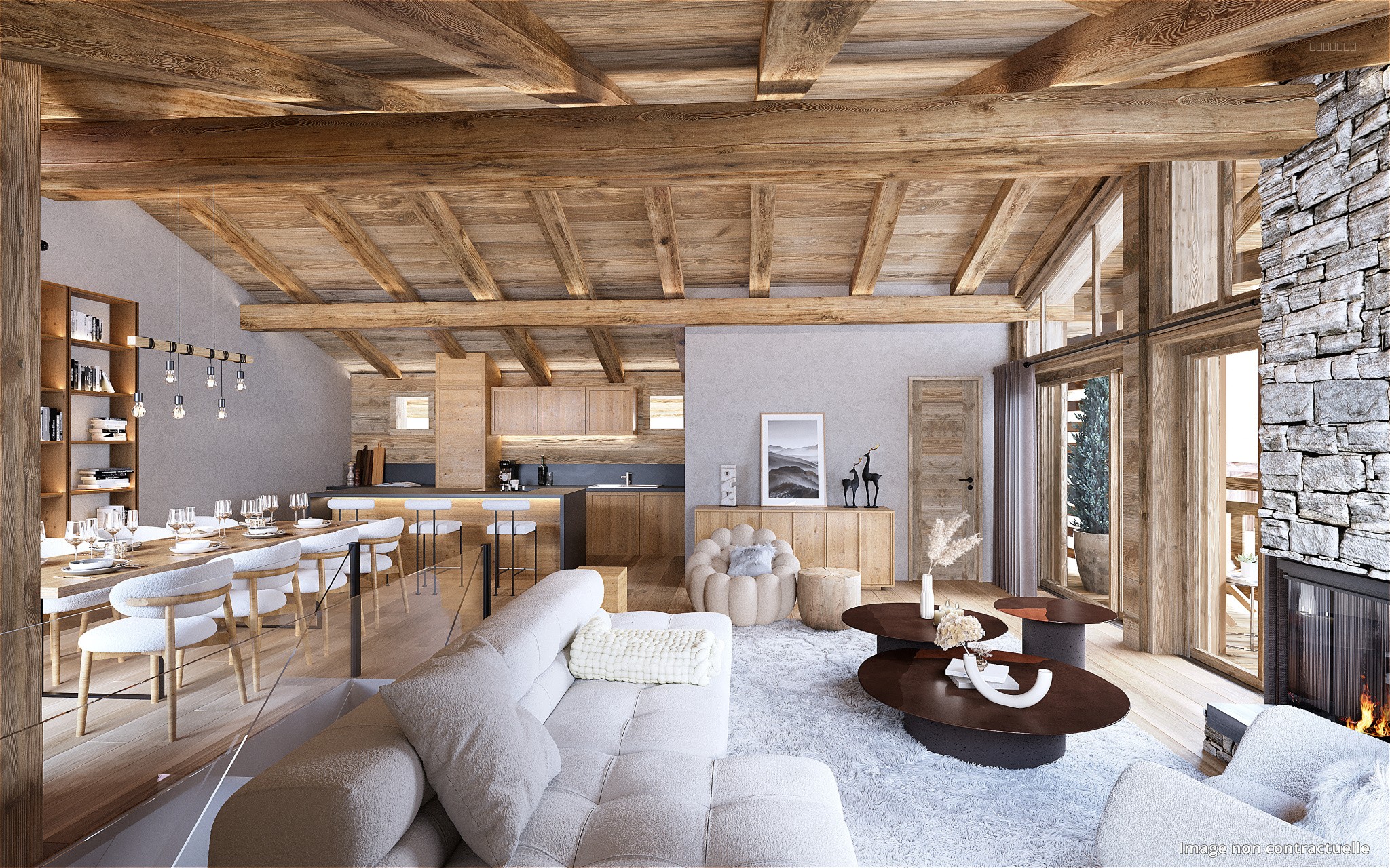 Les Gets - Appartement T4 de 61m2 - Construction neuve en VEFA - Centre village — photo 3
