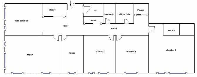 À vendre   Appartement 5 pièces rénové   Résidence du Parc à Villiers sur Orge — photo 12