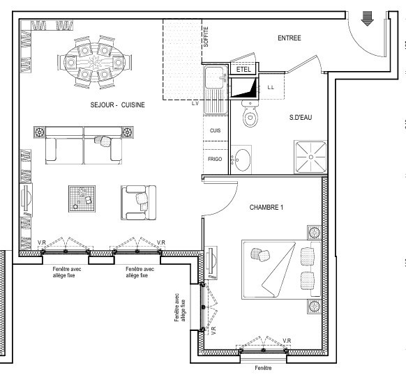 Appartement 2 pièces récent de 2020 à Évry (91) — photo 2