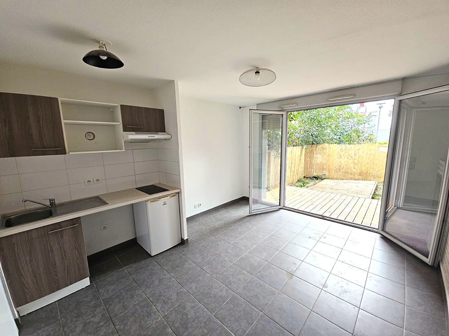 T1 25m2 avec jardin et parking secteur Croix Daurade — photo 2