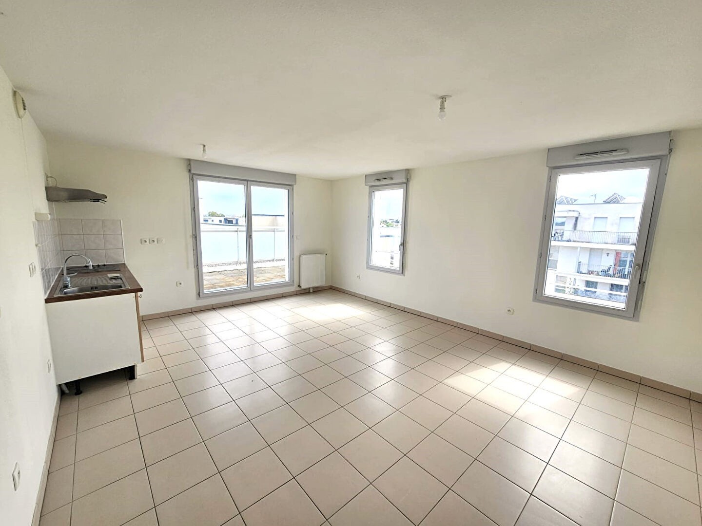 T3 60m2 en dernier étage avec terrasse et 2 parkings Toulouse Nord — photo 4