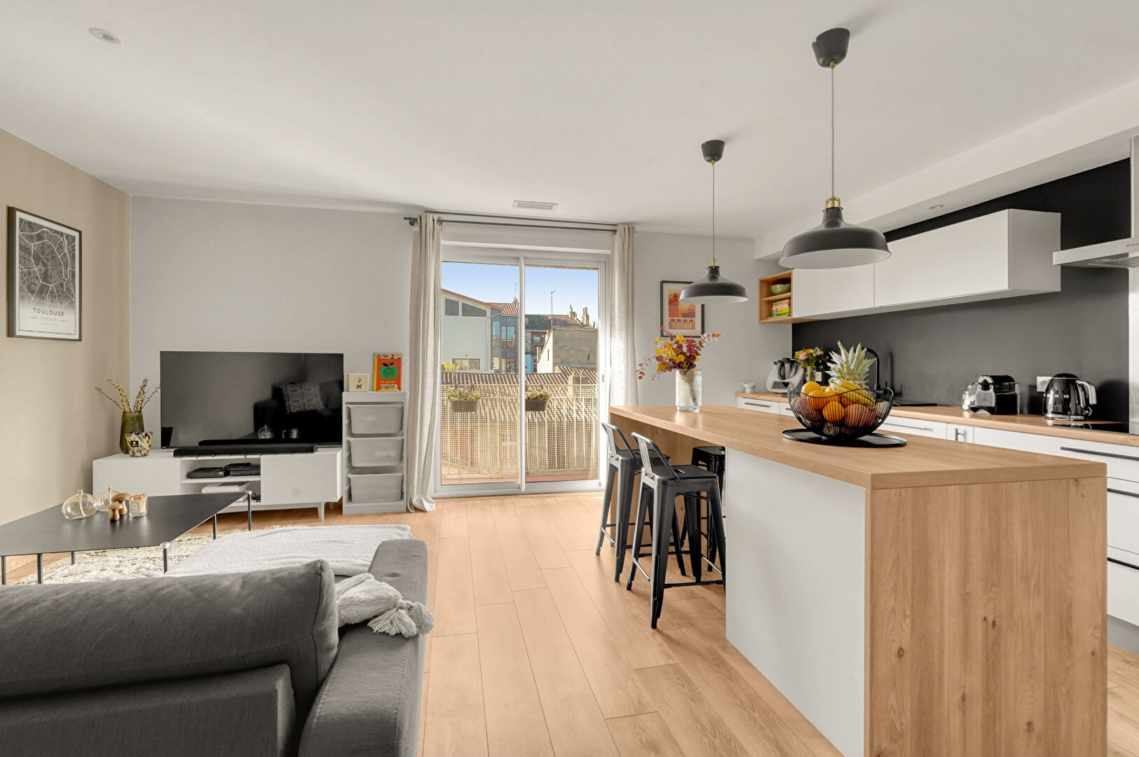 T3 en dernier étage de 65m2 avec terrasse exposé sud à François Verdier — photo 2