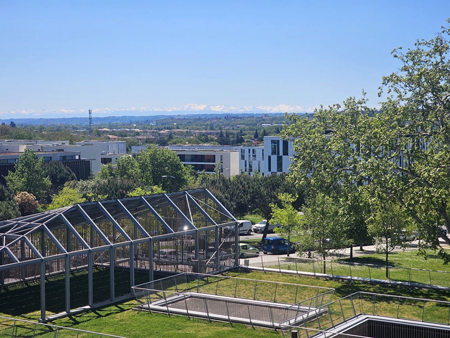 T4 85m2 avec terrasse de 18m2, 2 garages boxés et vue Pyrénées à Balma — photo 12