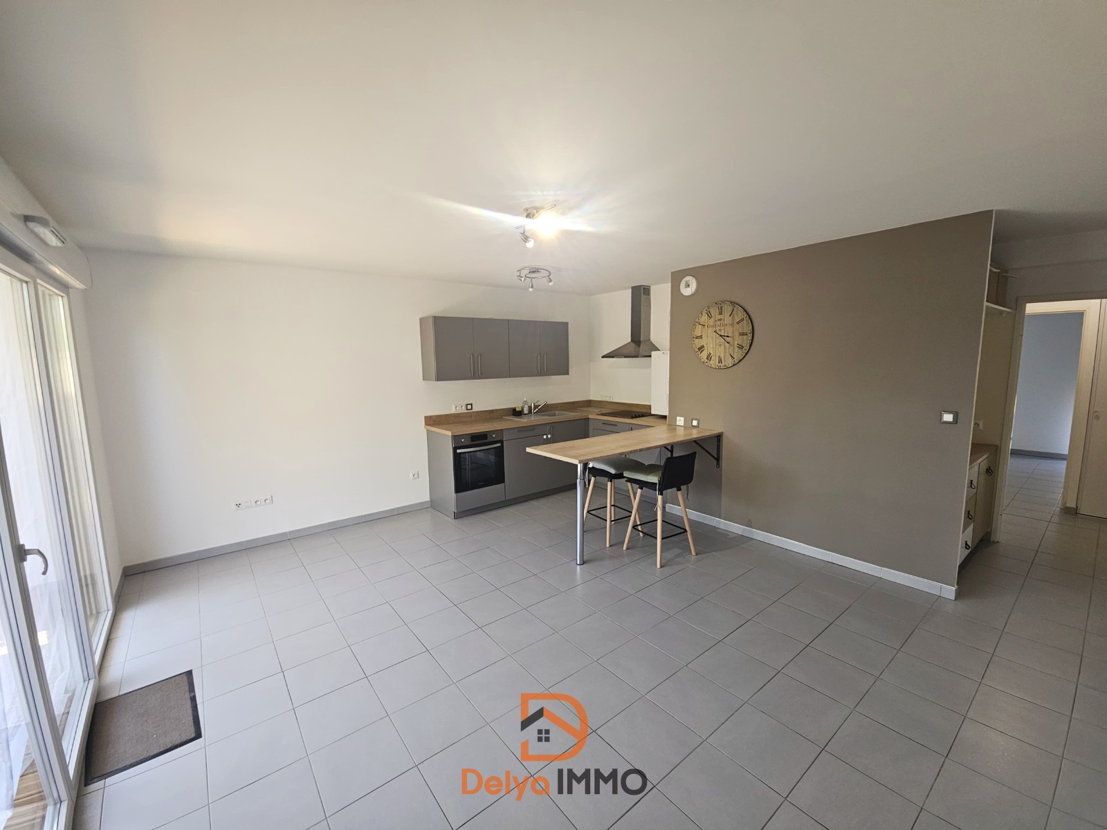 T2 de 38m2 avec balcon, pkg en rdc à Aucamville — photo 2