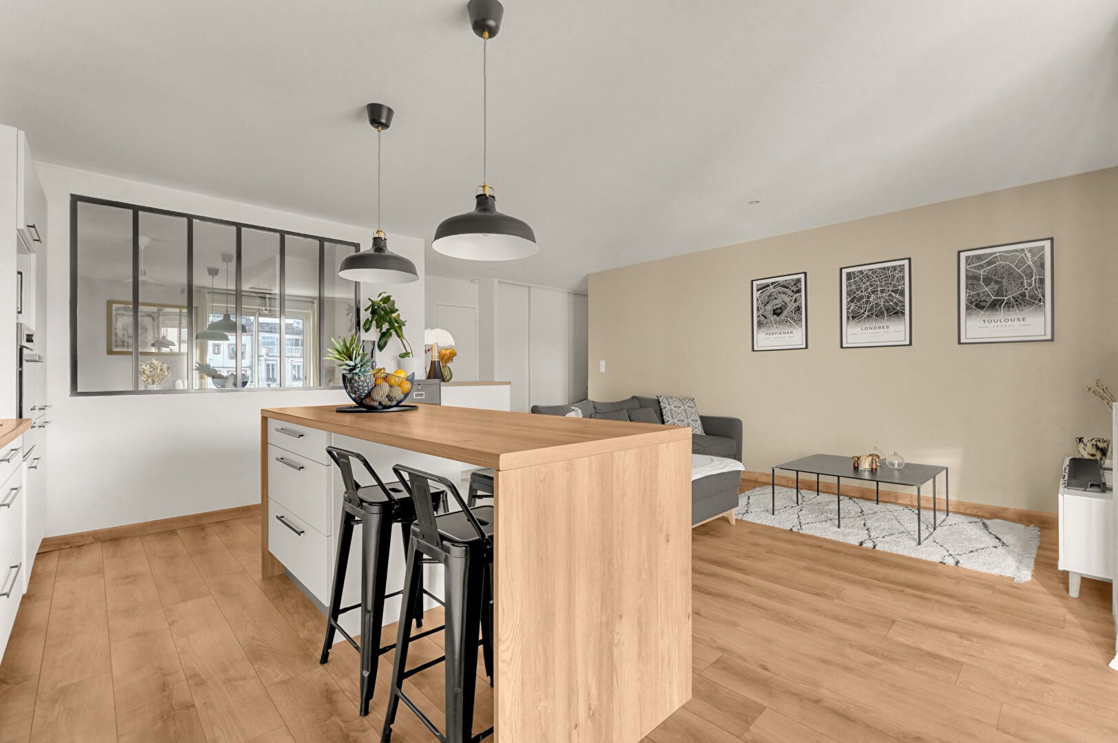 T3 en dernier étage de 65m2 avec terrasse exposé sud à François Verdier — photo 4