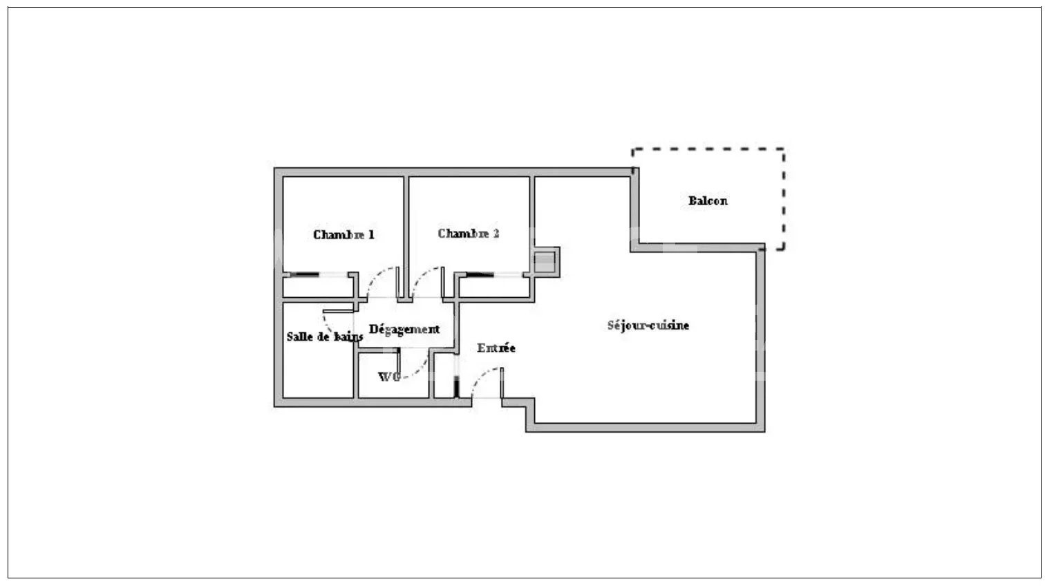 PORTET Centre: Appartement T3 lumineux - Balcon - Parking — photo 14