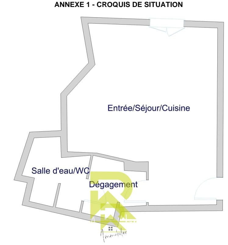 STUDIO 31m2 avec Parking intérieur - LIBRE AU 1er JUIN 2025 — photo 2