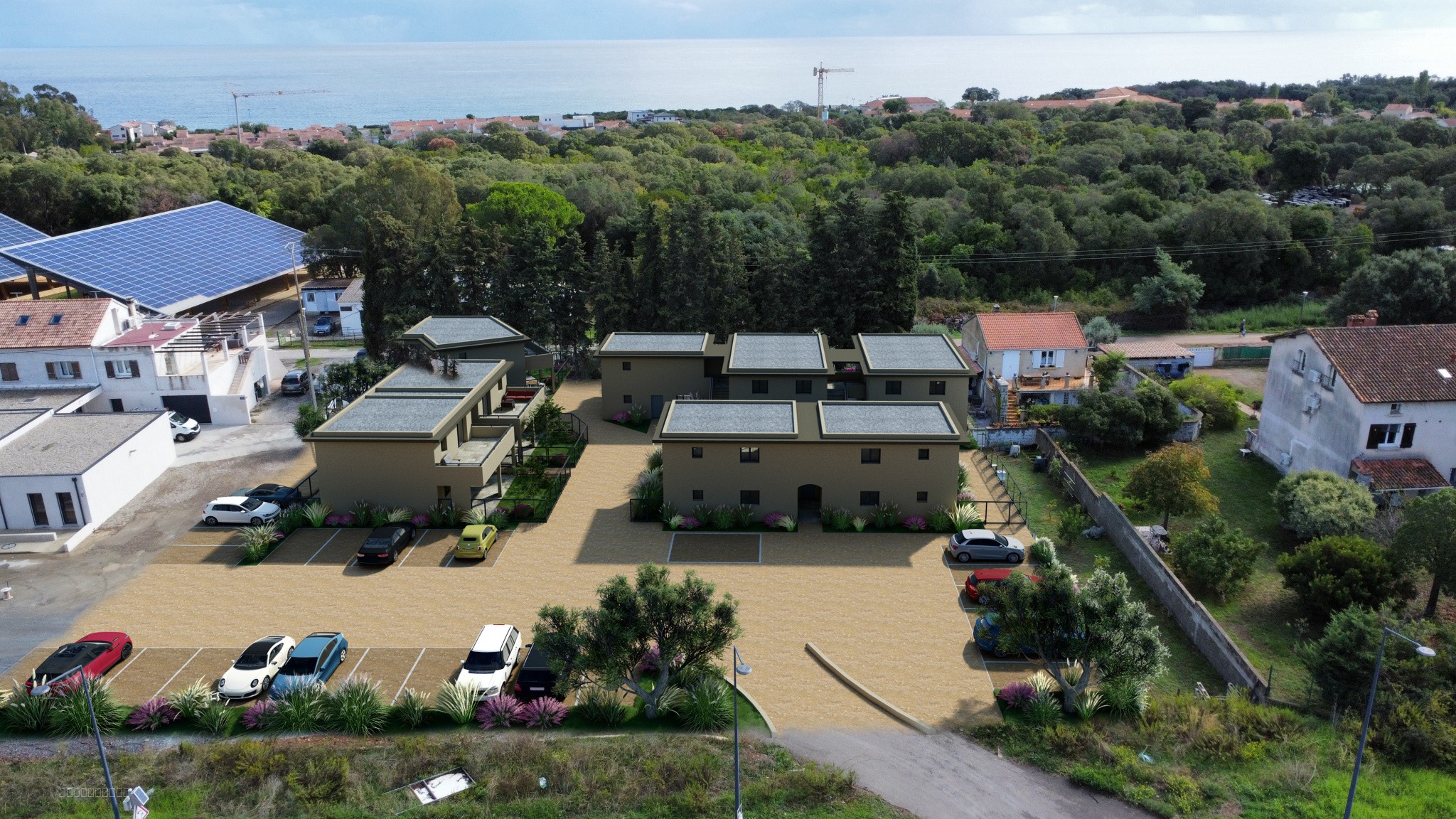 Appartement T2 avec terrasse & jardin   43,46 m2 — photo 2
