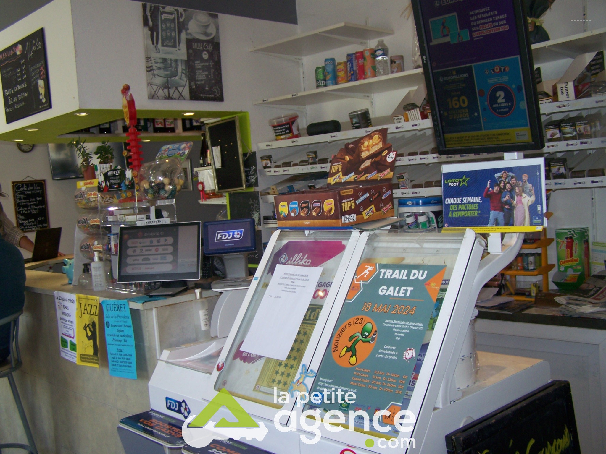 3 KM GUERET- FOND DE COMMERCE EPICERIE/ BAR /TABAC / RESTAURANT -CAUSE RETRAITE — photo 3