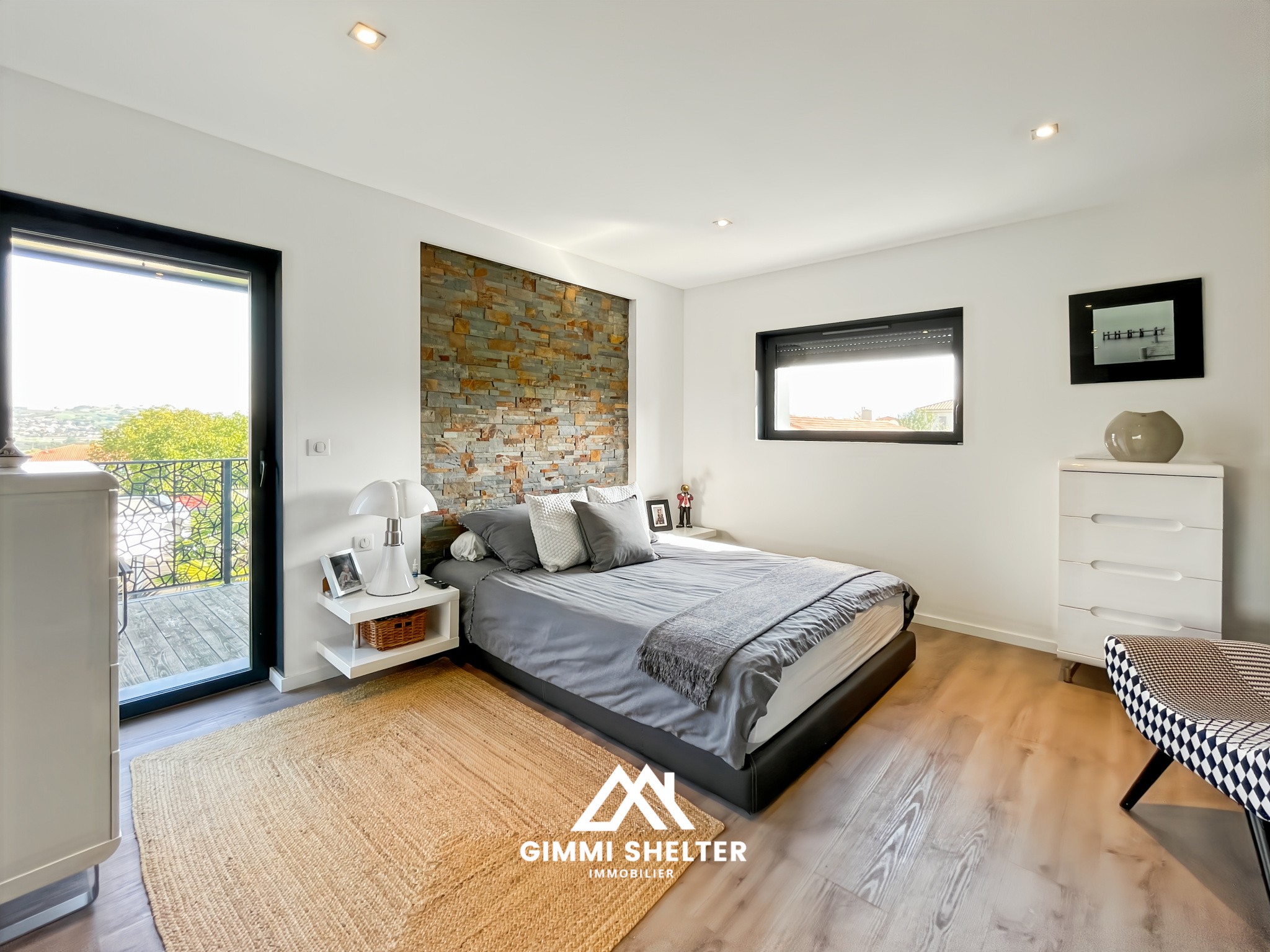 Villa d’architecte avec piscine   233 m2   Cournon-d’Auvergne — photo 14