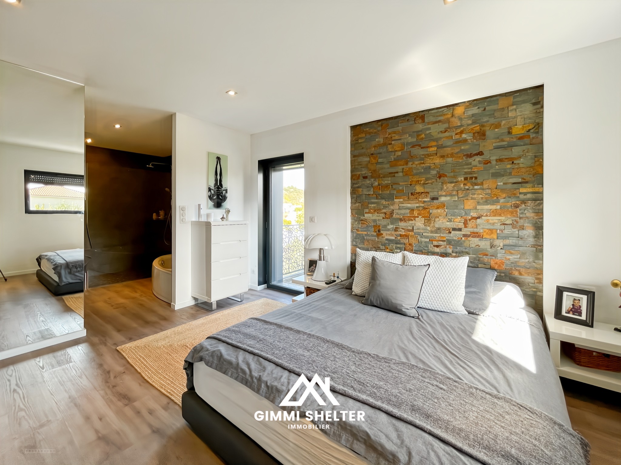 Villa d’architecte avec piscine   233 m2   Cournon-d’Auvergne — photo 16