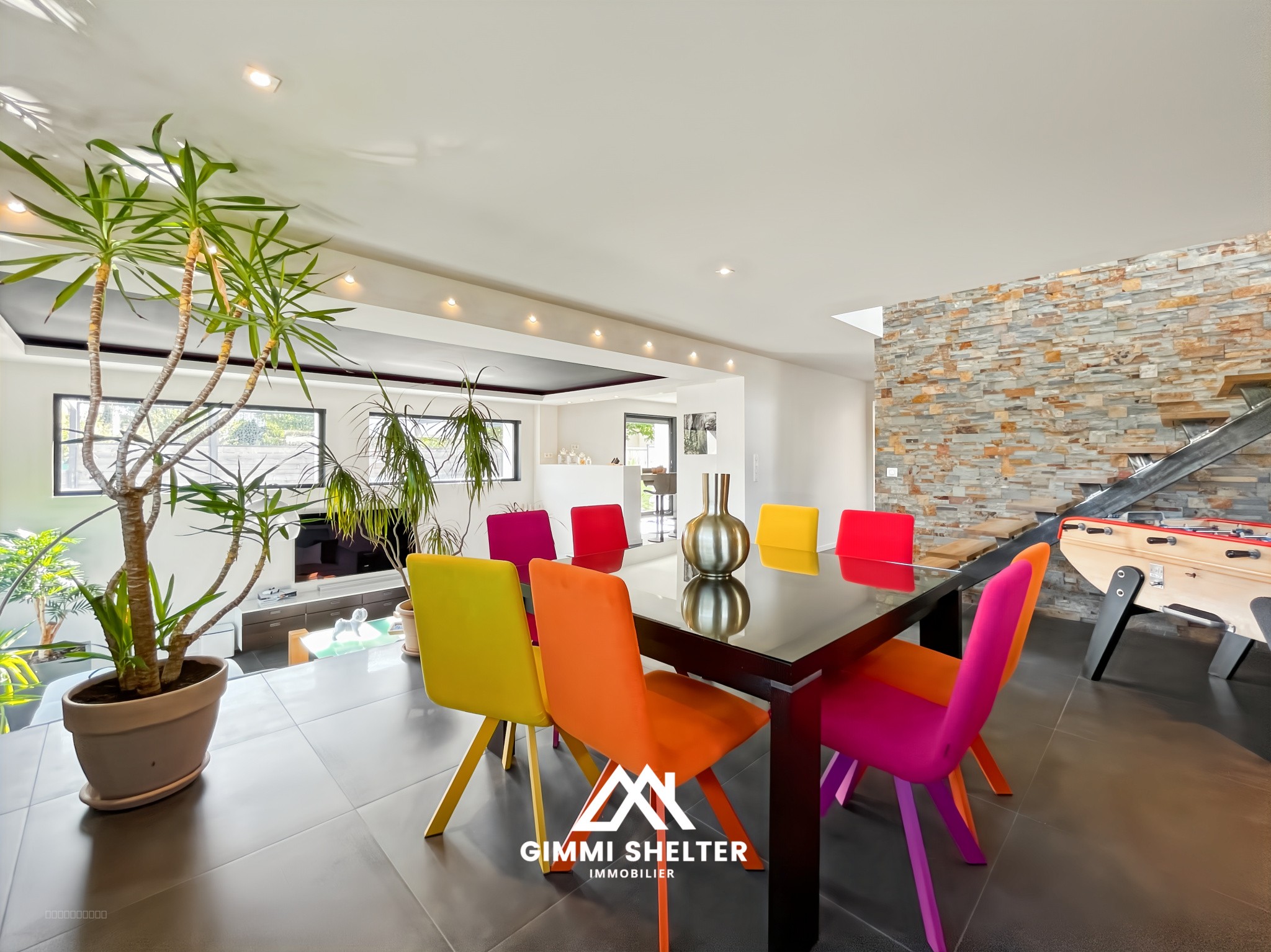 Villa d’architecte avec piscine   233 m2   Cournon-d’Auvergne — photo 4