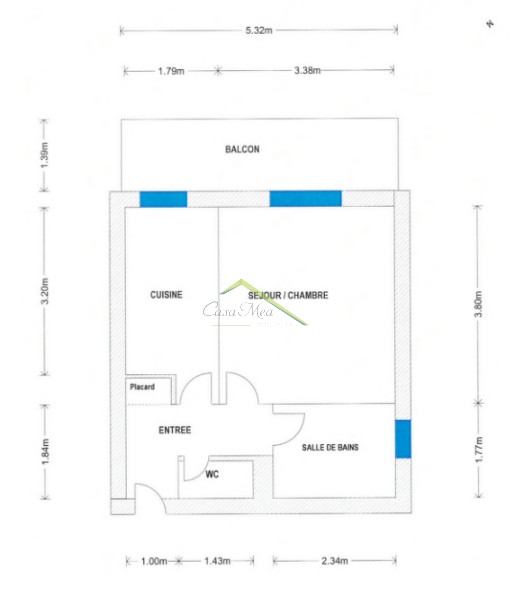 VILLE DI PIETRABUGNO - Studio meublé et équipé avec terrasse, cave, et parking — photo 7
