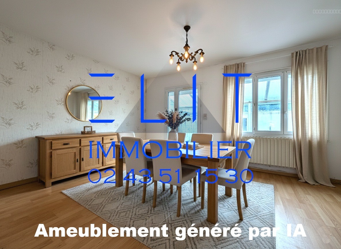 N2326 | PAVILLON 55 m2 PLAIN-PEID 2 CHAMBRES LE MANS HEUZÉ — photo 3