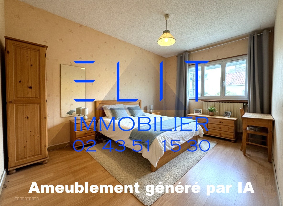 N2326 | PAVILLON 55 m2 PLAIN-PEID 2 CHAMBRES LE MANS HEUZÉ — photo 4