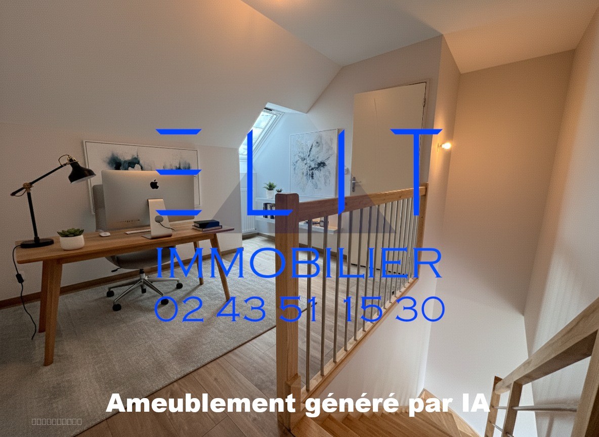 N2326 | PAVILLON 55 m2 PLAIN-PEID 2 CHAMBRES LE MANS HEUZÉ — photo 6