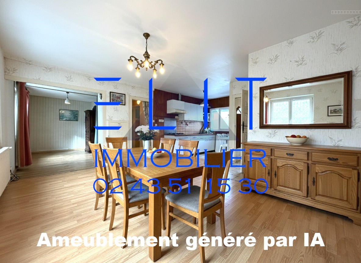 N2326 | PAVILLON 55 m2 PLAIN-PEID 2 CHAMBRES LE MANS HEUZÉ — photo 5
