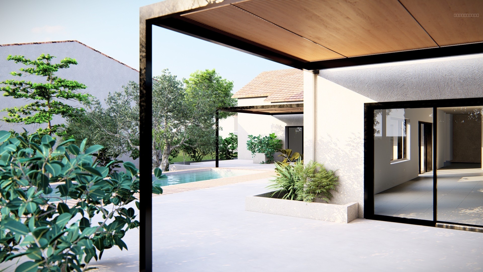 Maison à rénover avec beaucoup de potentiel à la Pompignane, dans la verdure, permis accepté — photo 7