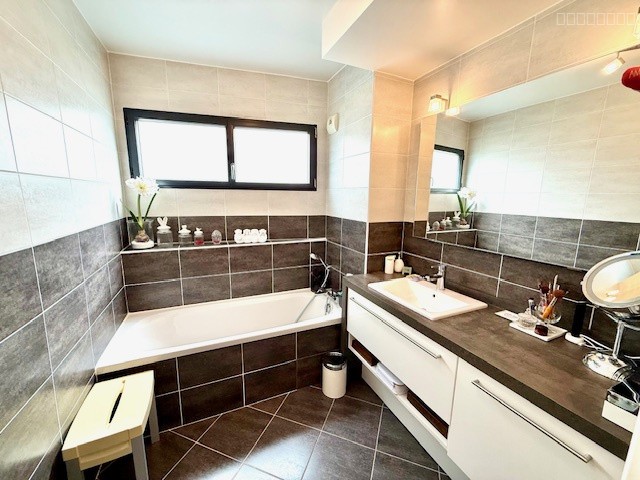 COEUR DE DIVONNE LES BAINS 01220 - T4 TRAVERSANT AVEC TERRASSE + GARAGE DOUBLE, VUE MONT BLANC — photo 17