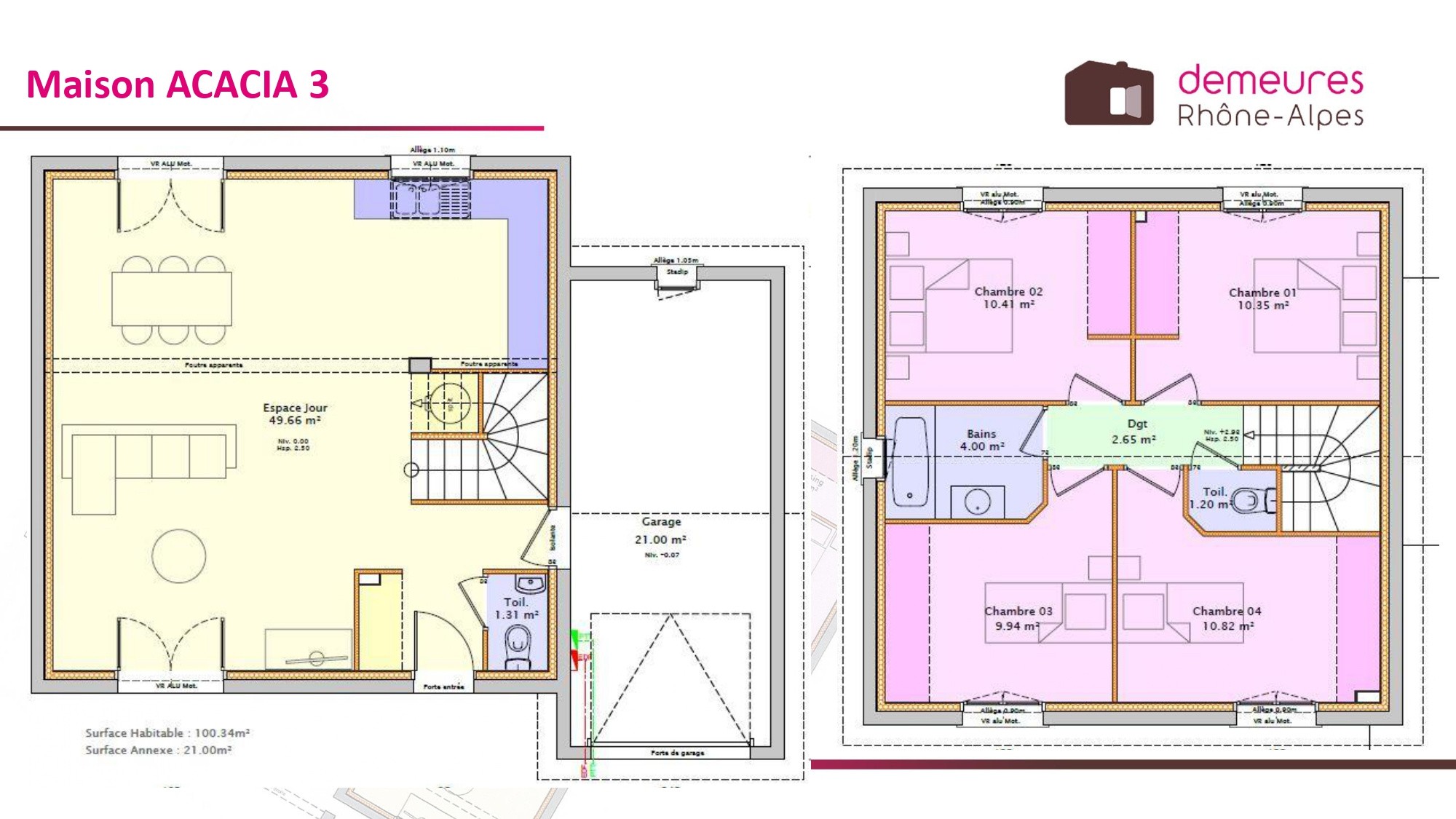 FARGES 01550, MAISON 4 CHAMBRES / TERRAIN / GARAGE — photo 6