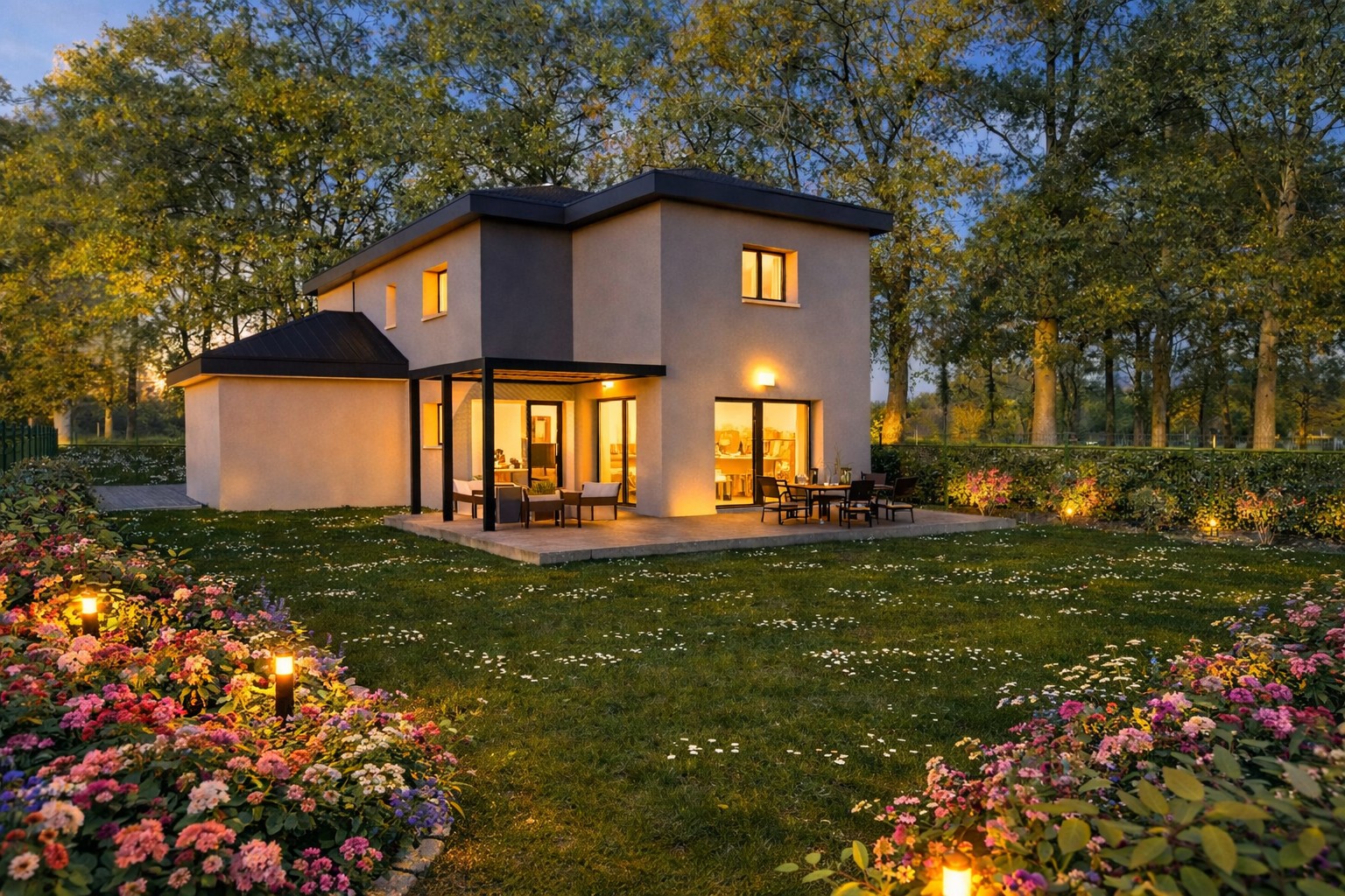 PREVESSIN MOENS 01280, VILLA 7 PIECES 157m2, 5 CHAMBRES, GARAGES, JARDIN — photo 7