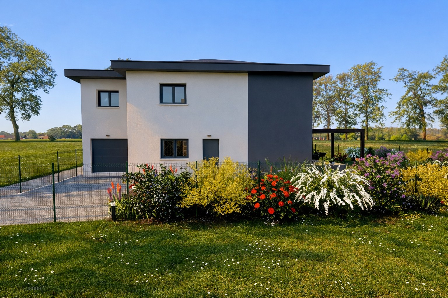 ORNEX 01210, VILLA INDIVIDUELLE 141m2, 4 CHAMBRES, JARDIN ET GARAGE — photo 2