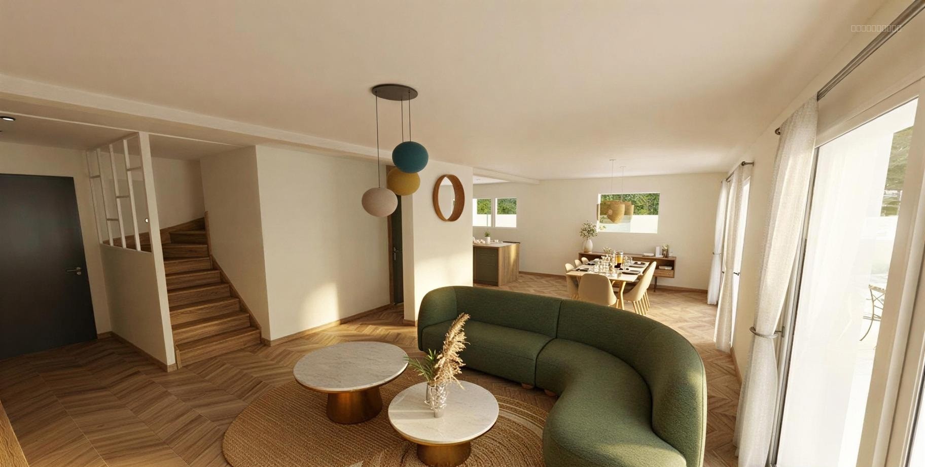 PREVESSIN MOENS 01280, VILLA 6 PIECES 170m2, 5 CHAMBRES, GARAGES, JARDIN — photo 5