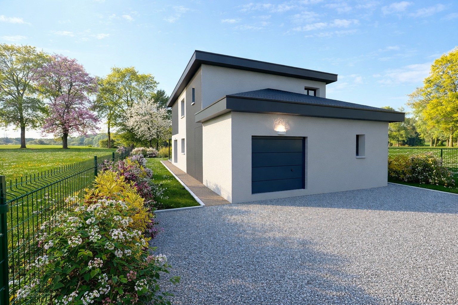 ORNEX 01210, VILLA INDIVIDUELLE 160m2, 5 CHAMBRES, JARDIN ET GARAGE — photo 2