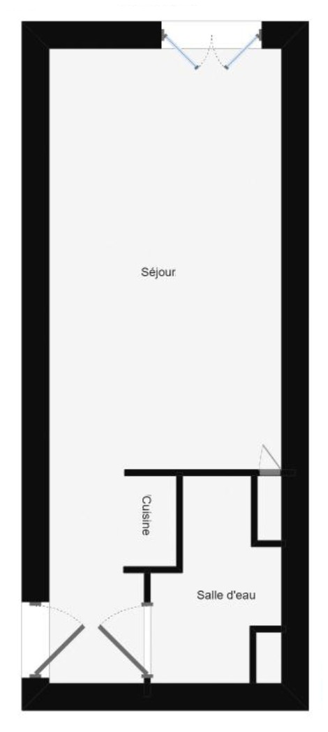 Appartement T1 - 16,64 m2 — photo 6