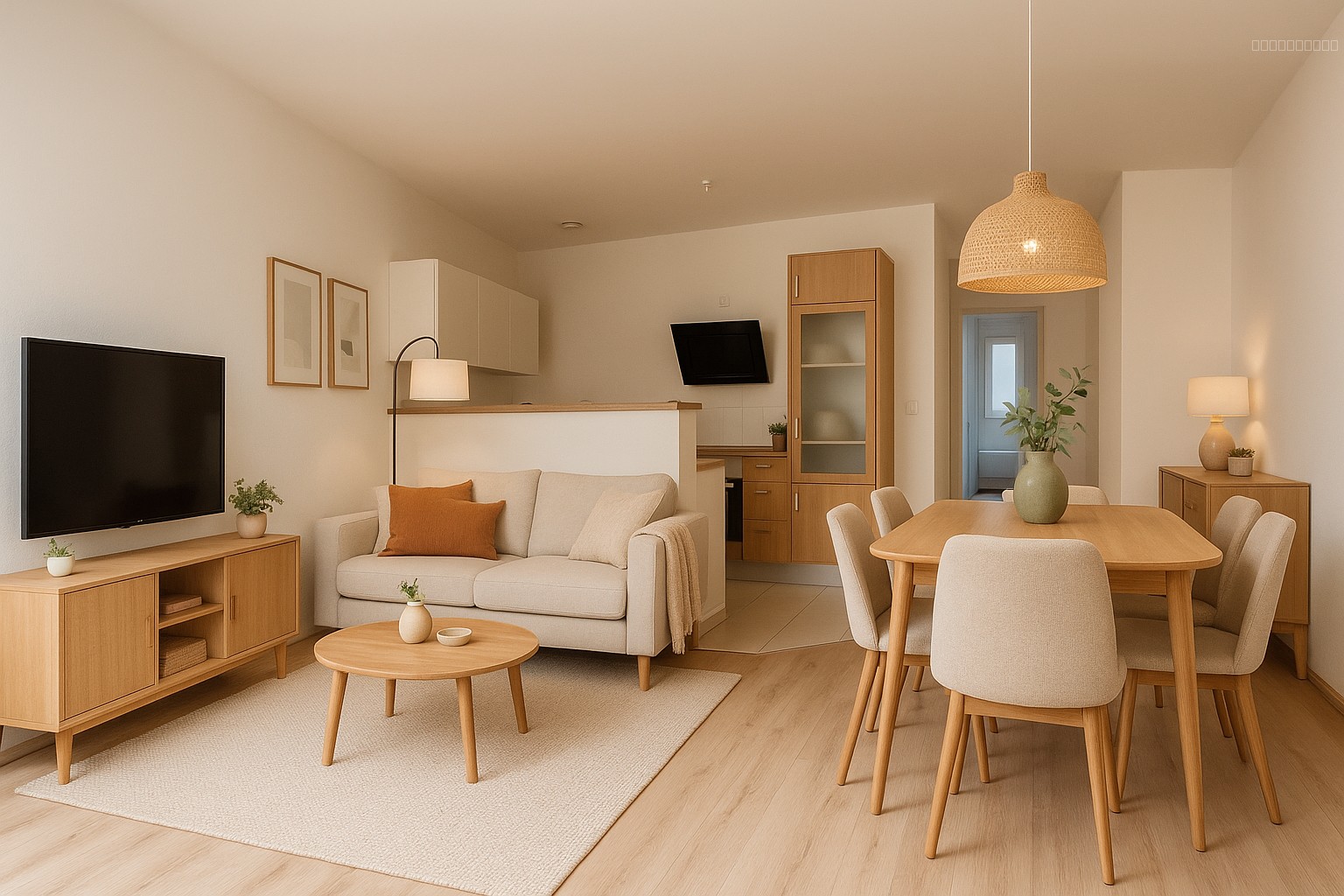 Appartement de type 4 de 79 m2 au centre de PONT DE CHERUY — photo 5