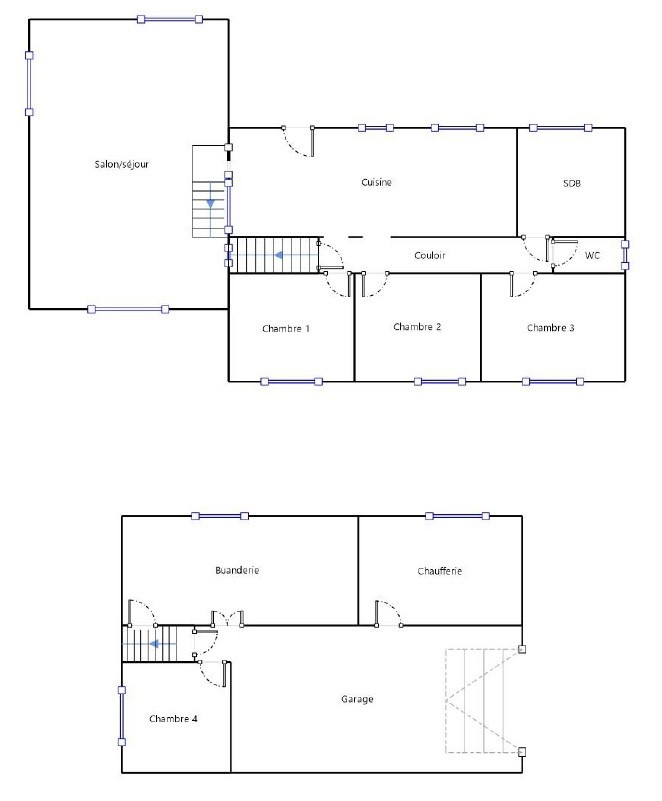 Maison avec sous-sol, piscine et terrain arboré. — photo 11