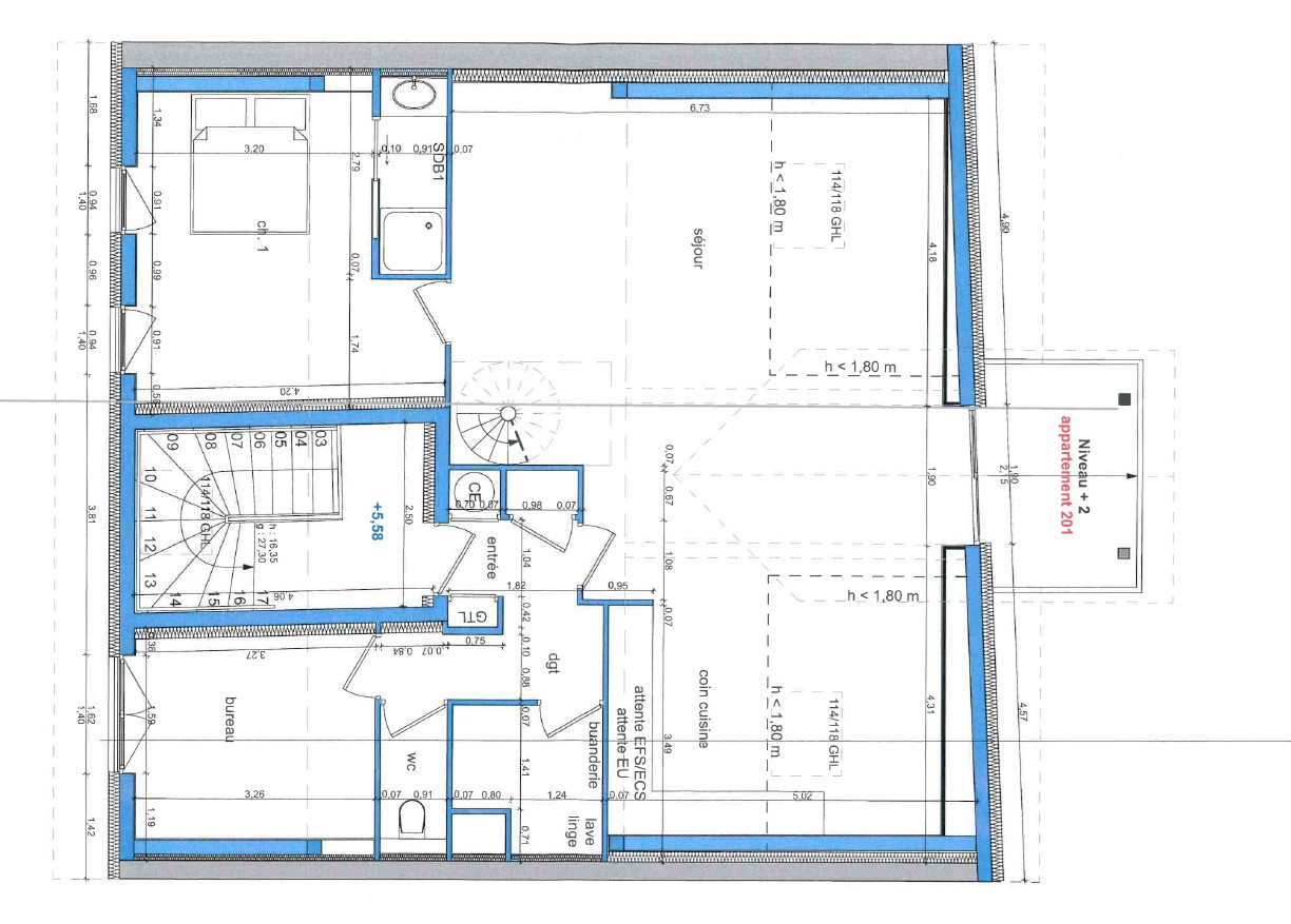 Appartement Gilly Sur Isere 4 pièce(s) 125 m2 — photo 9