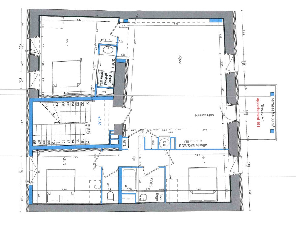 Appartement Gilly Sur Isere 4 pièce(s) 91 m2 — photo 6